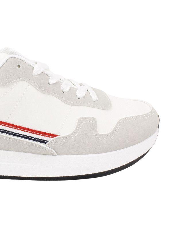 Zapatilla New Walk Street Urbana Gris Blanca-4