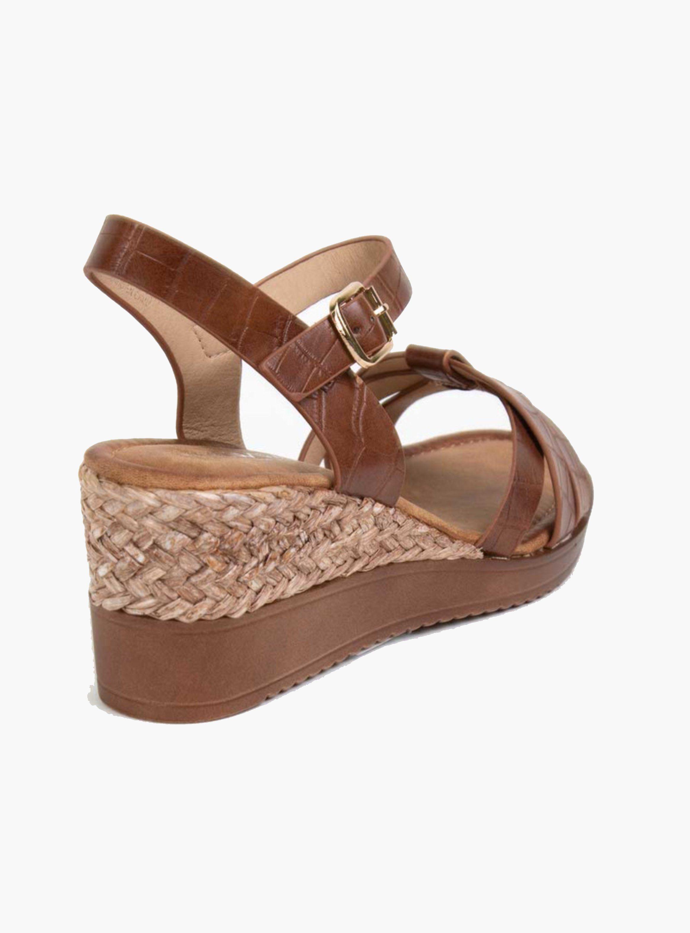 Sandalia New Walk Marrón Texturas-3