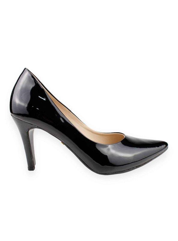 Zapato Exs Formal Charol Negro-0