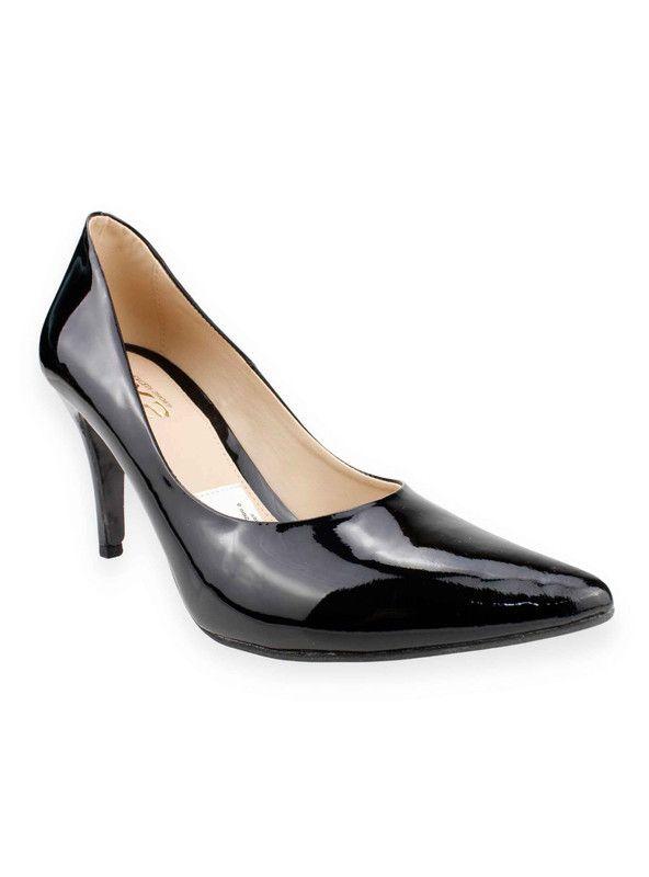 Zapato Exs Formal Charol Negro-1