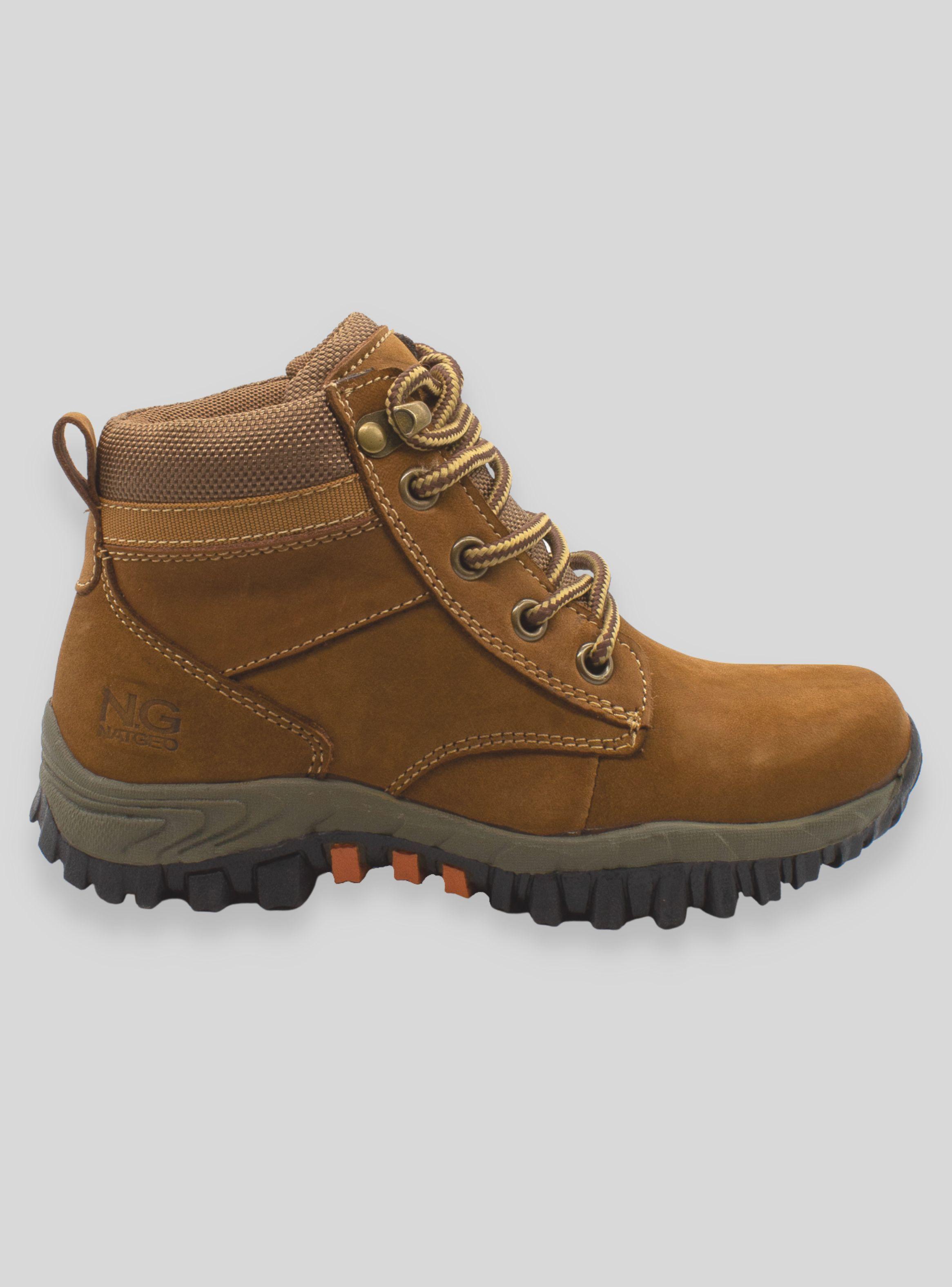 BOTIN INFANTIL NATGEO CUERO 15857-6B-40  | Cafe |-0