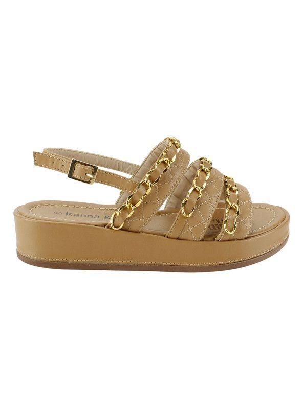 Sandalia Kanna & Co Plataforma Camel-0