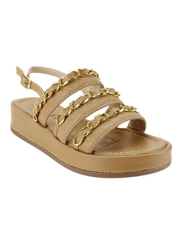 Sandalia Kanna & Co Plataforma Camel-1
