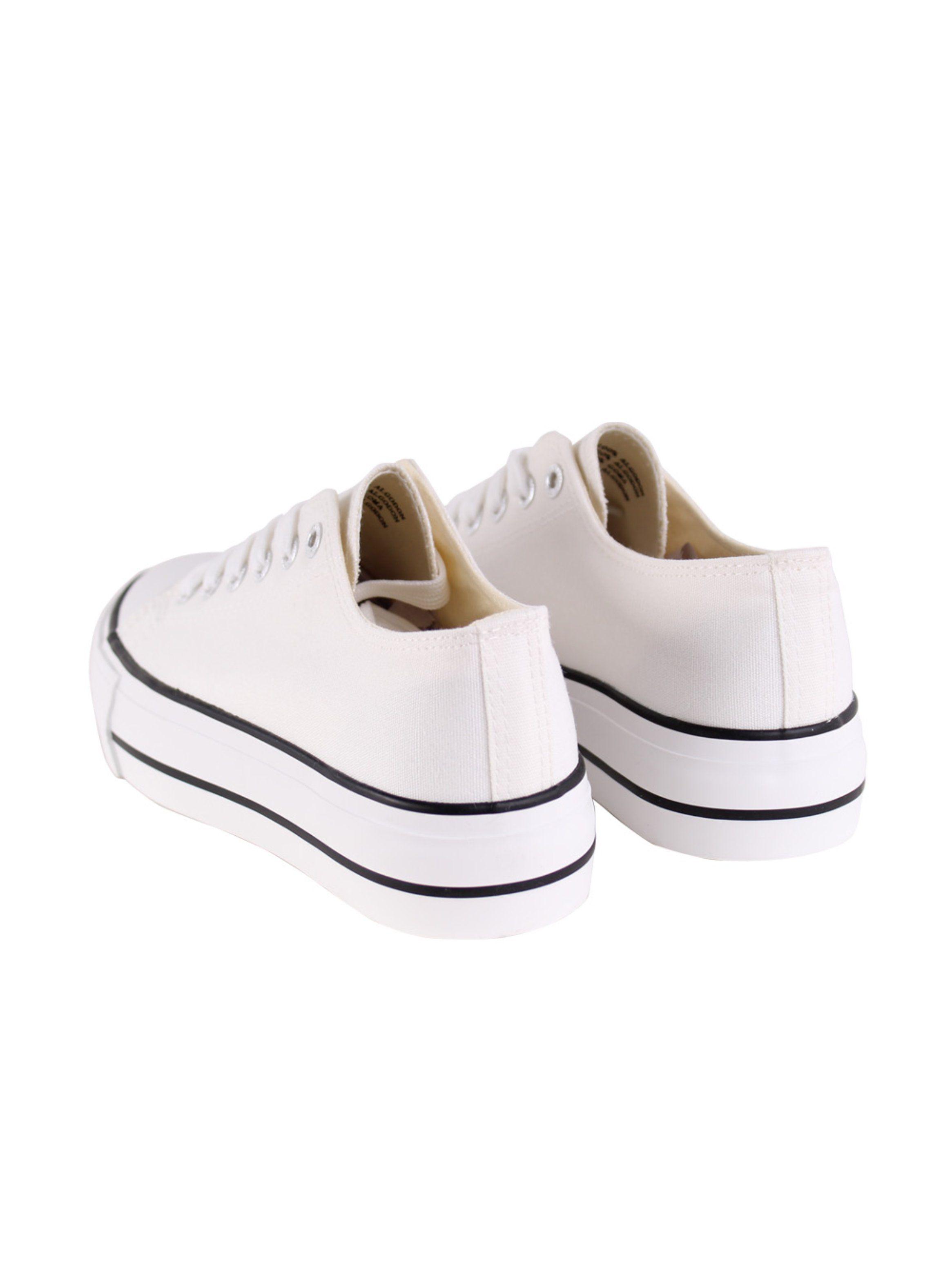 Zapatilla New Walk Lona Blanca-3