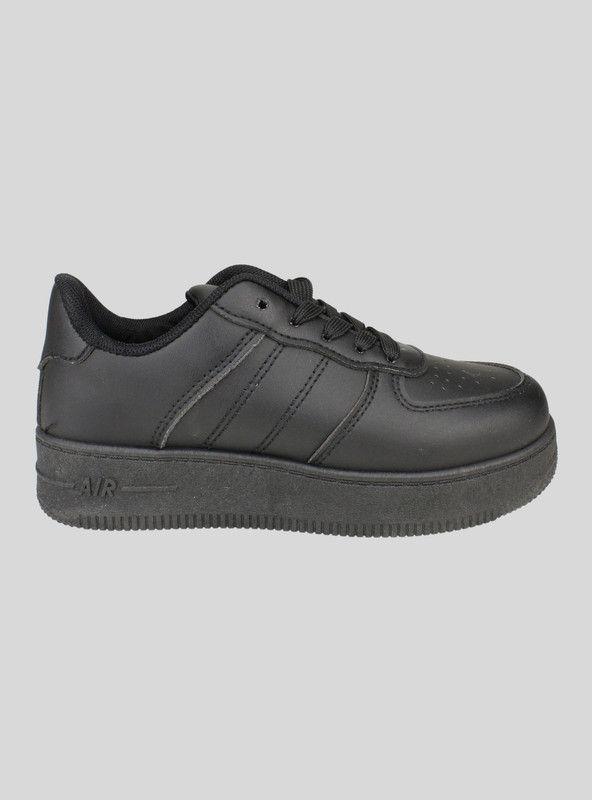 Zapatilla New Walk Escolar Urbana Negra -0