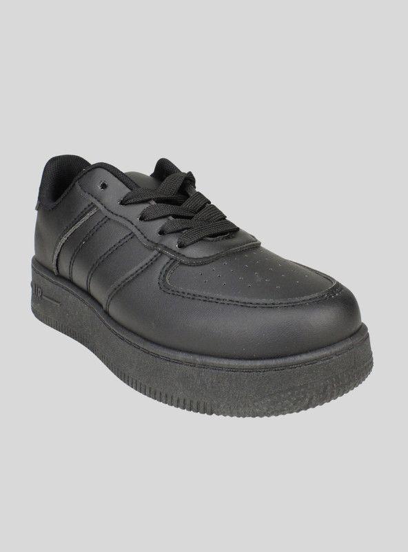 Zapatilla New Walk Escolar Urbana Negra -1