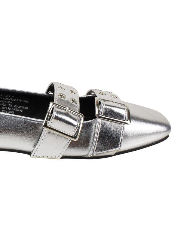 Ballerina Agua de Coco Broches Plateada-4