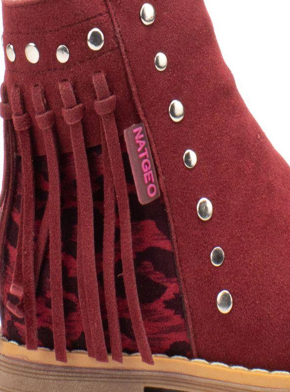 BOTIN NIÑA NATGEO 166689-09-B0 ( 20-27)  | Burdeo |-4