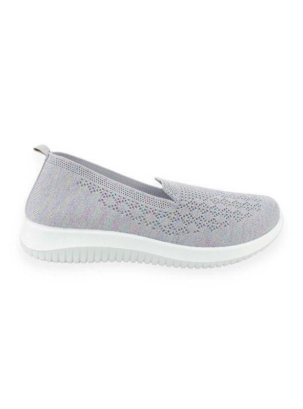 Zapatilla New Walk Lia Malla Gris-0