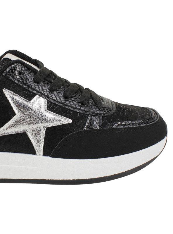 Zapatilla New Walk Stellar Plataforma Negra-3