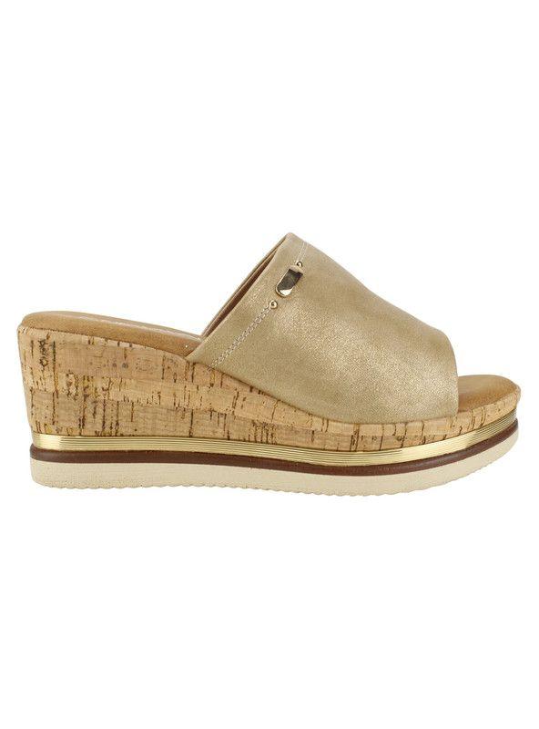Sandalia New Walk Alma Dorada-0