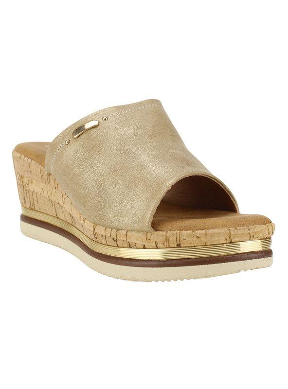 Sandalia New Walk Alma Dorada-1