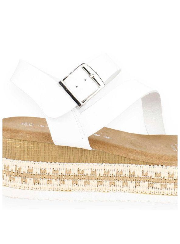 Sandalia Agua de Coco Dalia Blanca-1