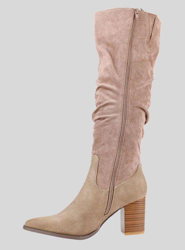 Bota Agua de Coco Anhur Taupe-2