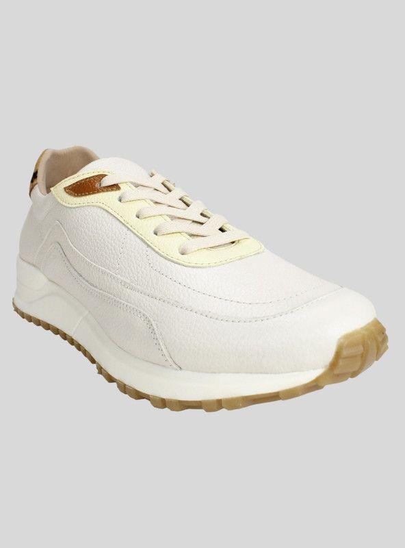 Zapatilla Exs Urbanas Cuero Beige-1