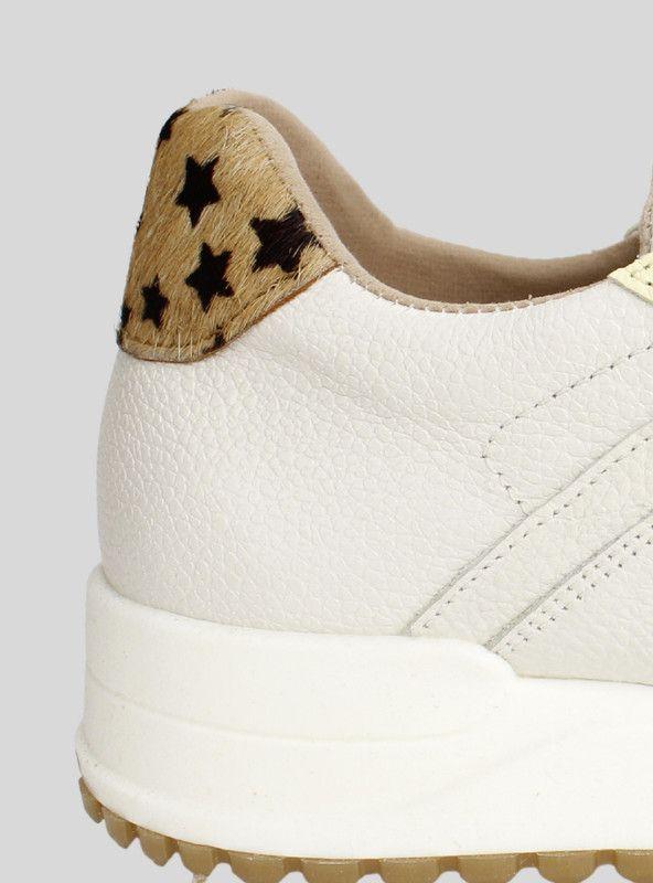 Zapatilla Exs Urbanas Cuero Beige-3