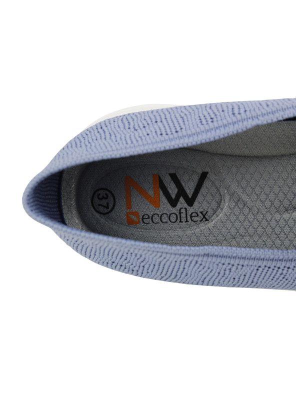Zapatilla New Walk Transpirable Confort Celeste-4
