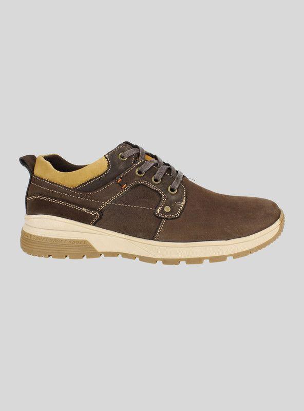 Zapatilla Nat Geo Lenga Cuero Café-0