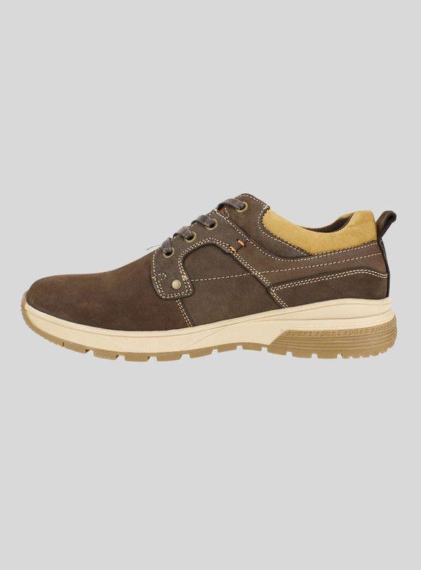 Zapatilla Nat Geo Lenga Cuero Café-2