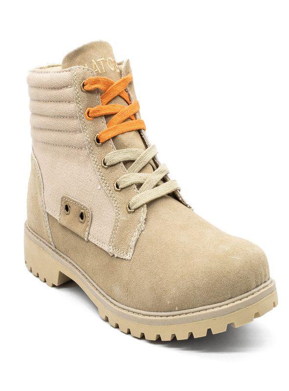 BOTIN HOMBRE SPORT CUERO NATGEO YF2277-D0 | Beige_kenia |-0