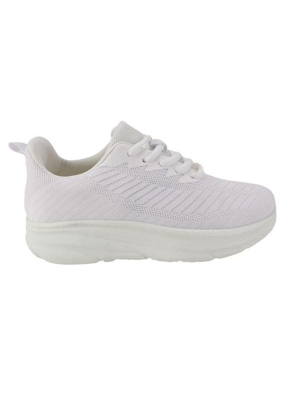 Zapatilla New Walk Mesh Plataforma Blanca-0
