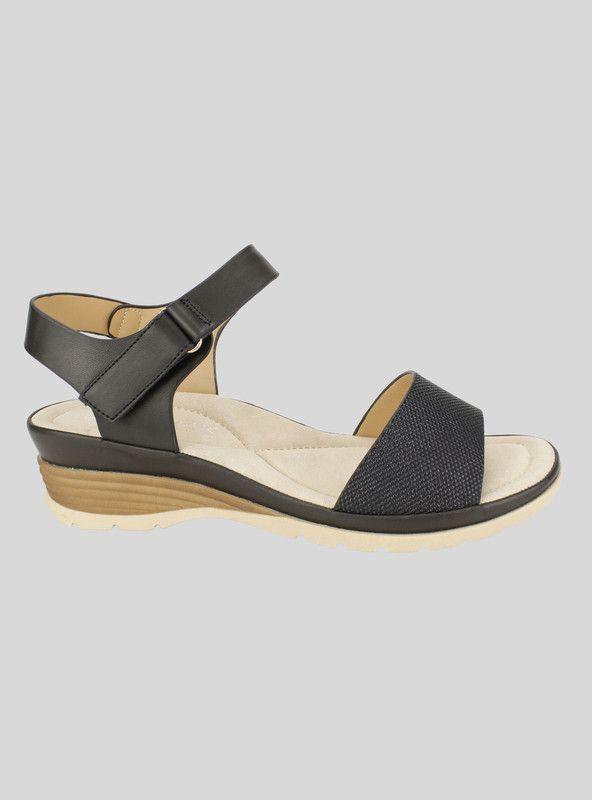 Sandalia New Walk Inna Negra-0