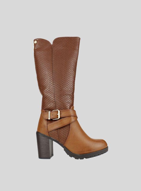 Bota Xti Reptil Camel-0