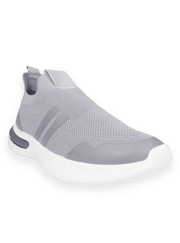 Zapatilla New Walk Urbana Malla Gris-1