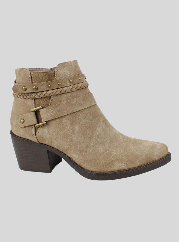 Botín New Walk Texas Khaki-0