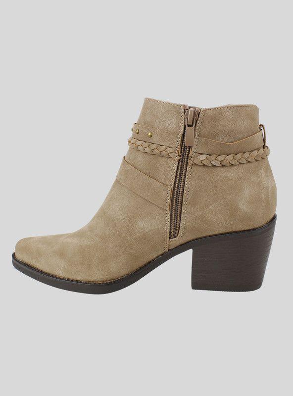 Botín New Walk Texas Khaki-2