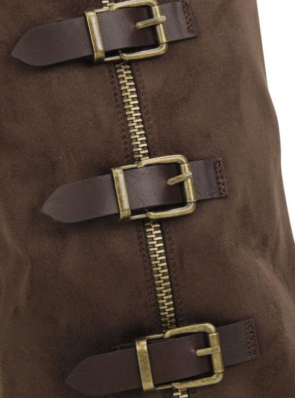 Bota Agua de Coco Vaquera Convertible Café-5