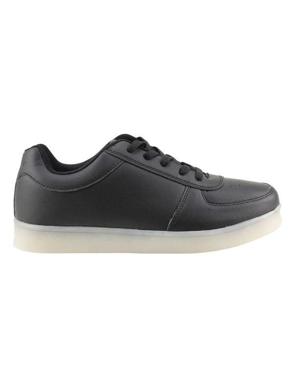Zapatilla New Walk Luces Negra-0