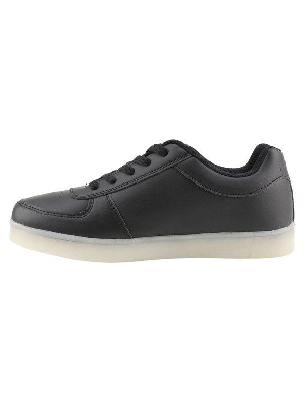 Zapatilla New Walk Luces Negra-2