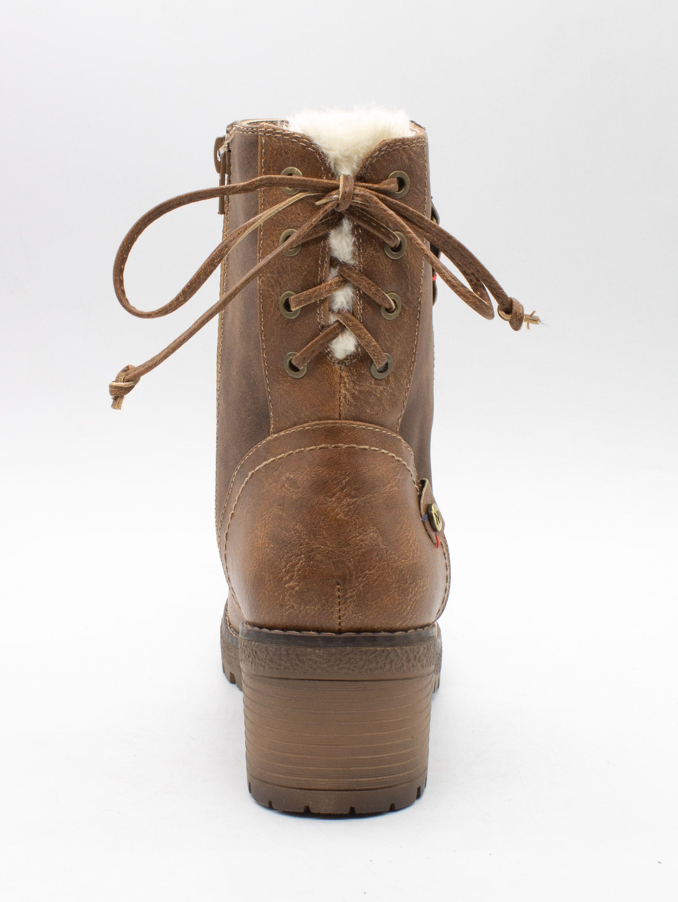 Botín New Walk Chiporro Café-3