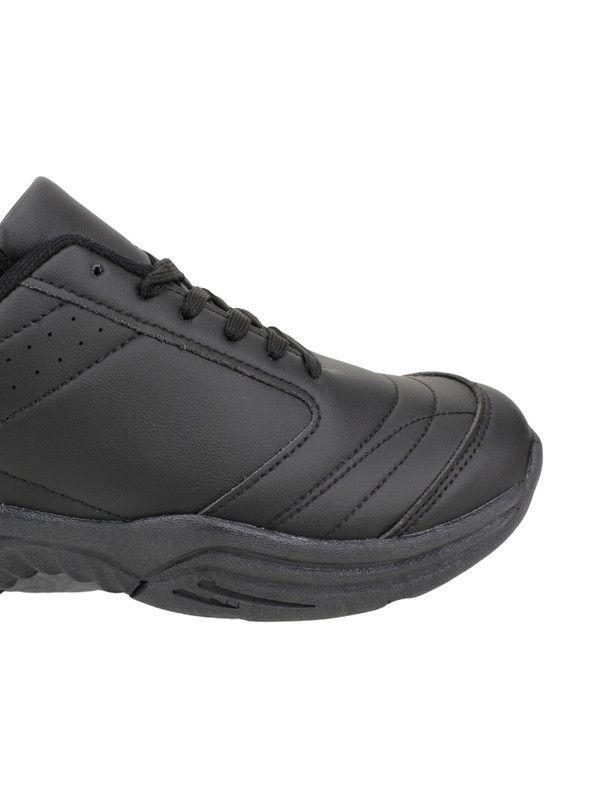 Zapatilla Escolar Urbana Negra-4