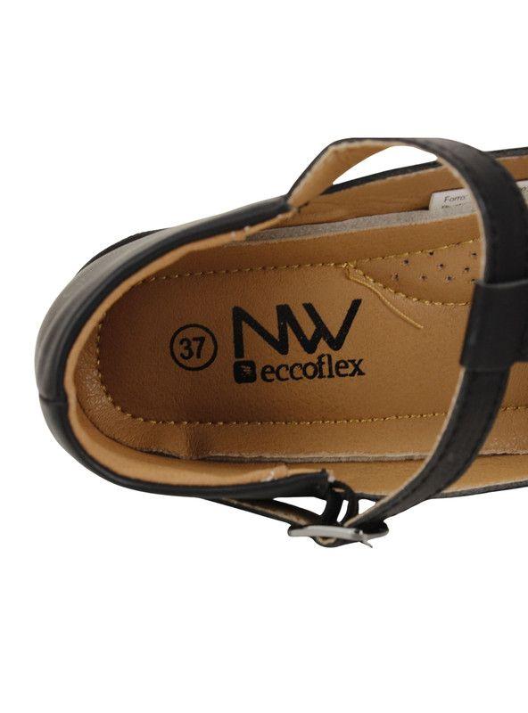 Zapato New Walk Correas Confort Negro-4