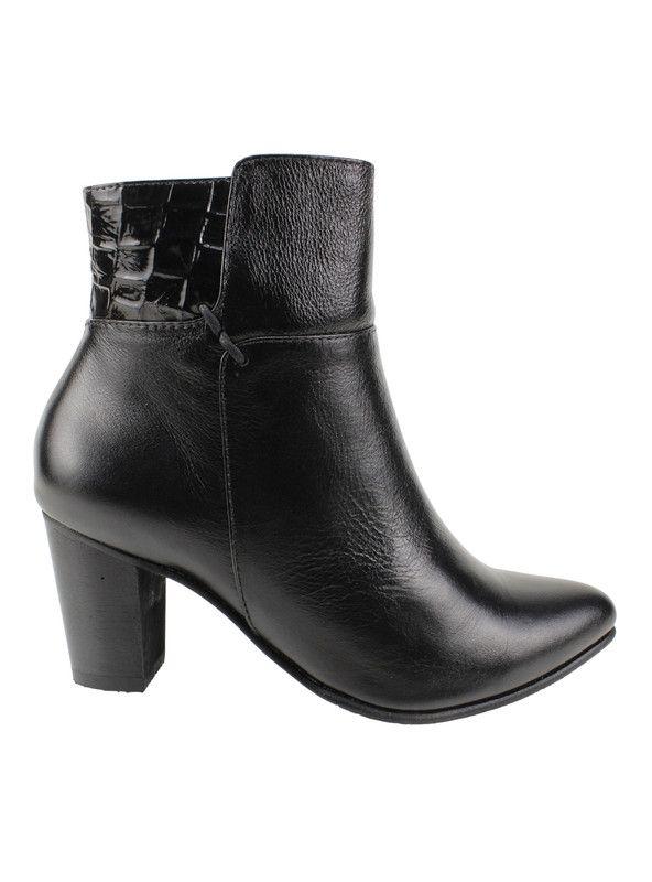 Botín Exs Cuero Fiesta Negro-0