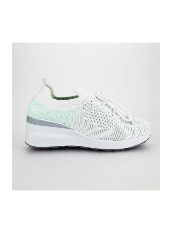 Zapatilla New Walk Malla Turquesa-0