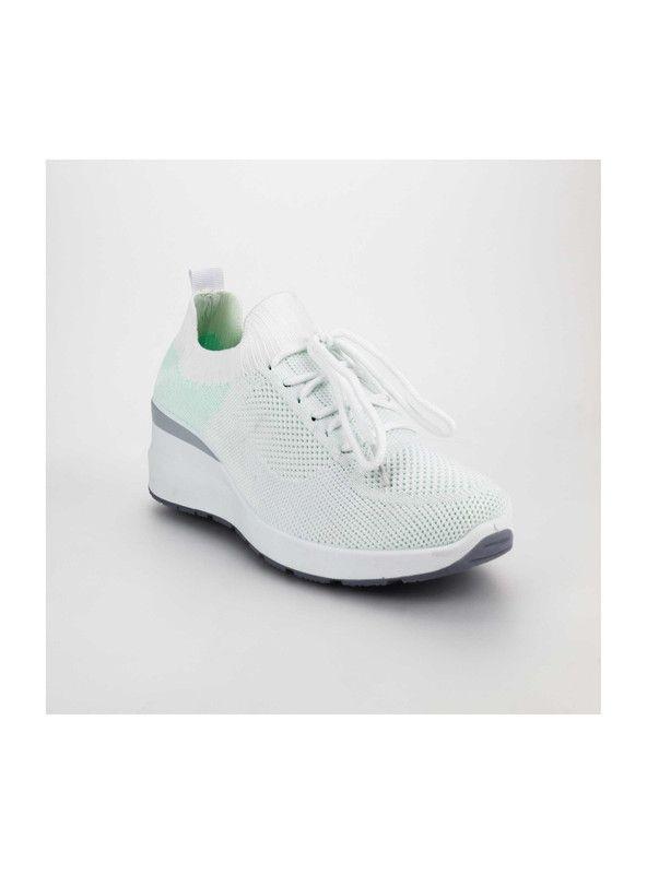 Zapatilla New Walk Malla Turquesa-1