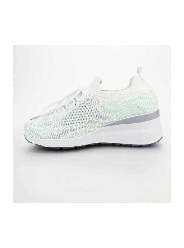 Zapatilla New Walk Malla Turquesa-3