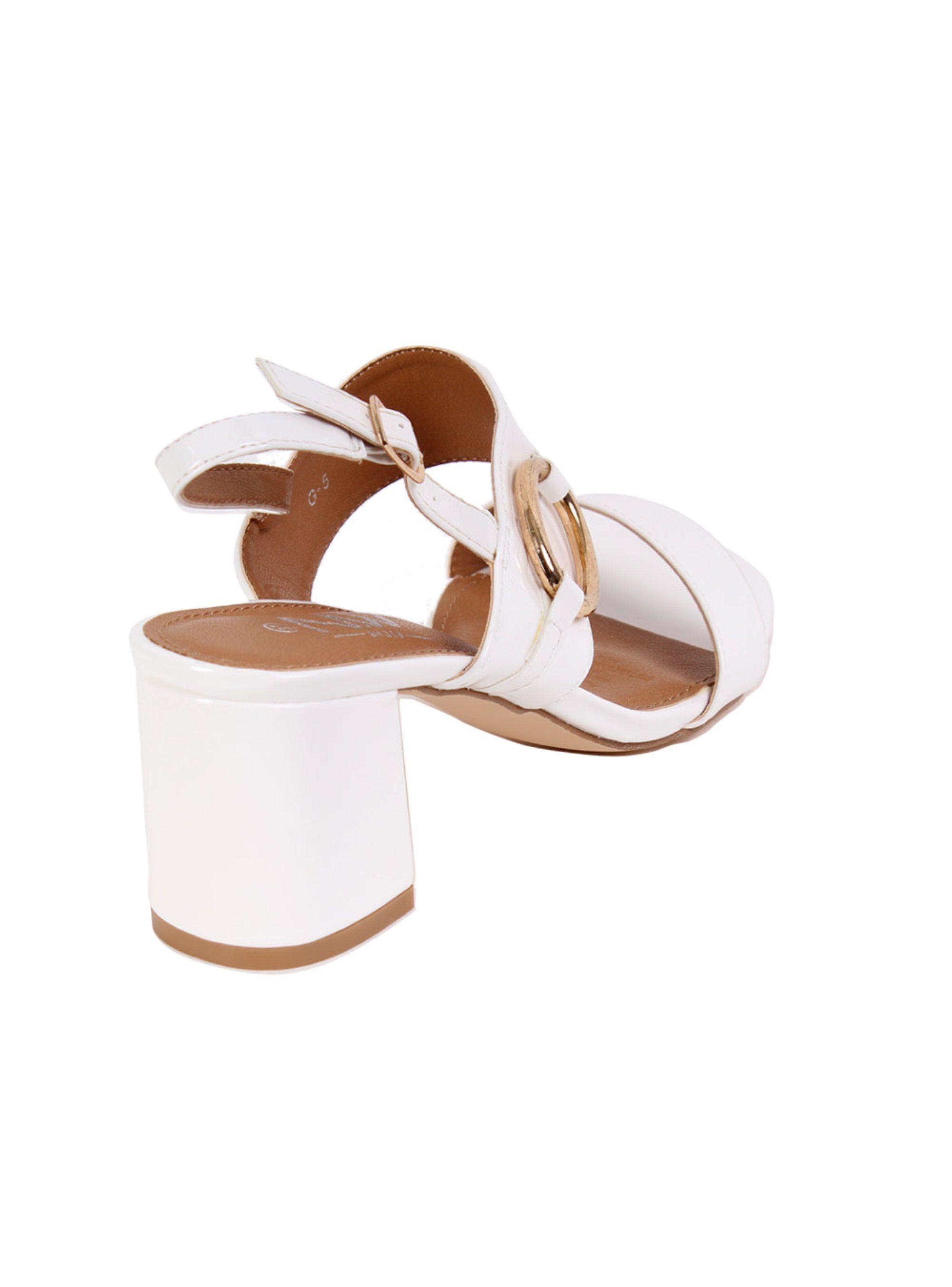 Sandalia New Walk Argolla White-3