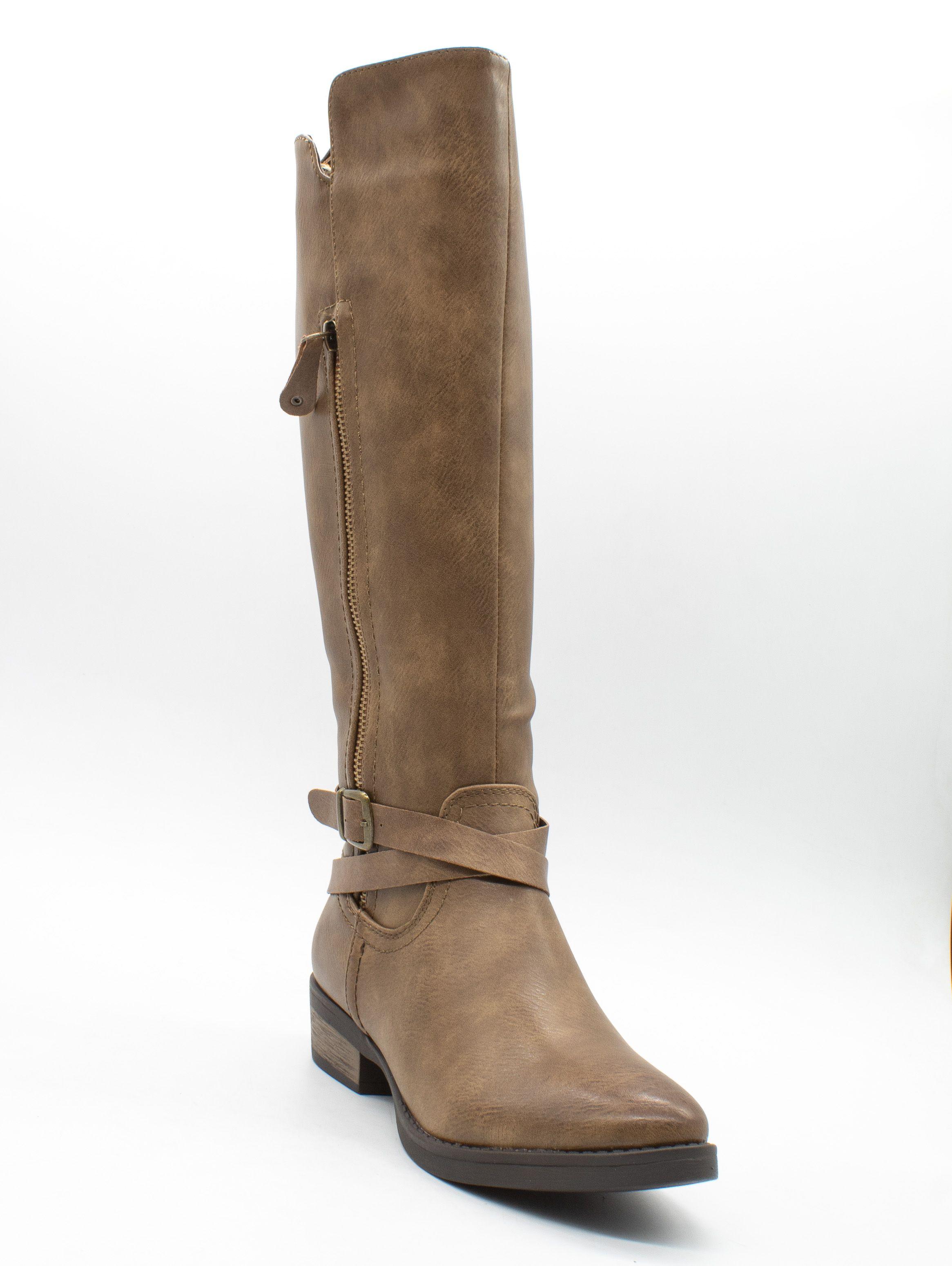Bota New Walk Cierre Taupe-0