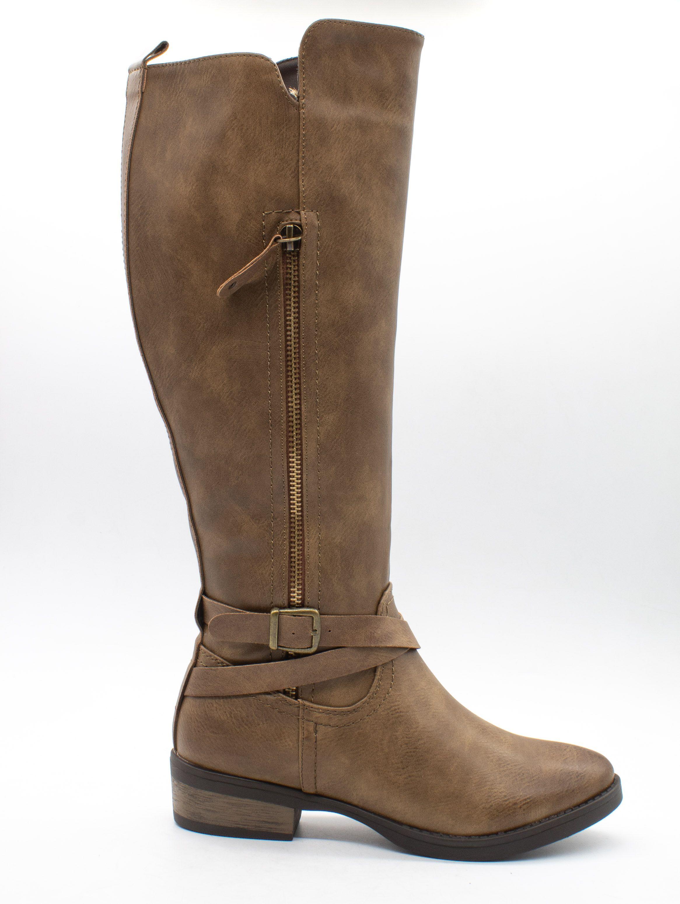Bota New Walk Cierre Taupe-1