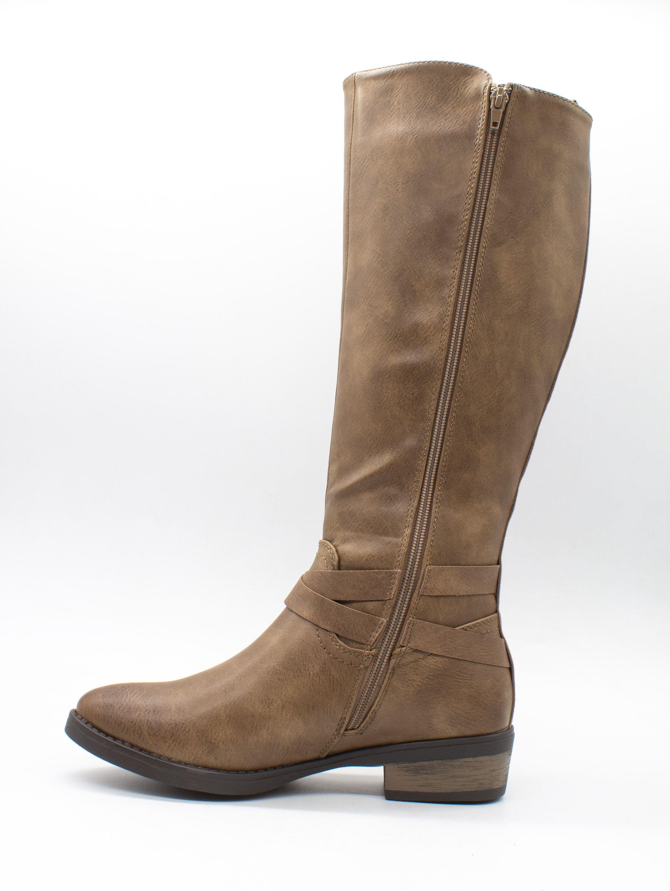 Bota New Walk Cierre Taupe-2