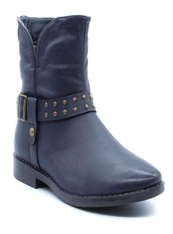 BOTIN MUJER NEW WALK  DW1526-03-70  | Azul |-0