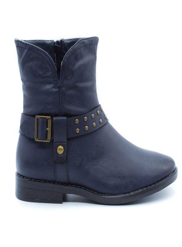 BOTIN MUJER NEW WALK  DW1526-03-70  | Azul |-1