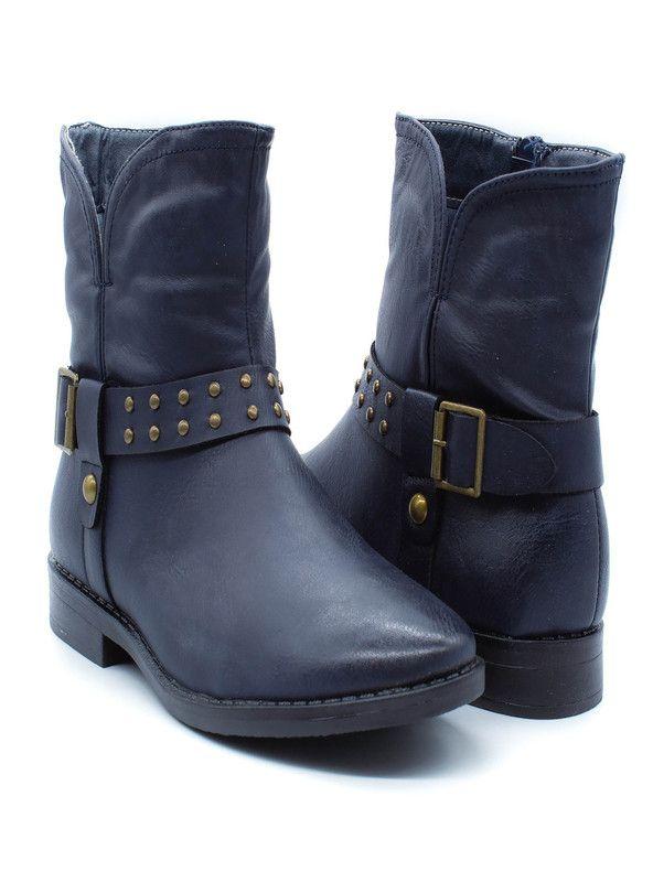 BOTIN MUJER NEW WALK  DW1526-03-70  | Azul |-5