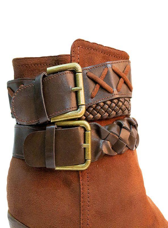 BOTIN NEW WALK MODA  87481F9-CA  | Camel |-4