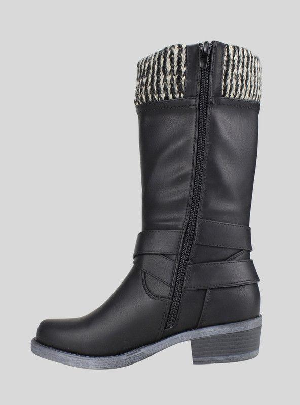 Bota New Walk Frutillar Negra-2