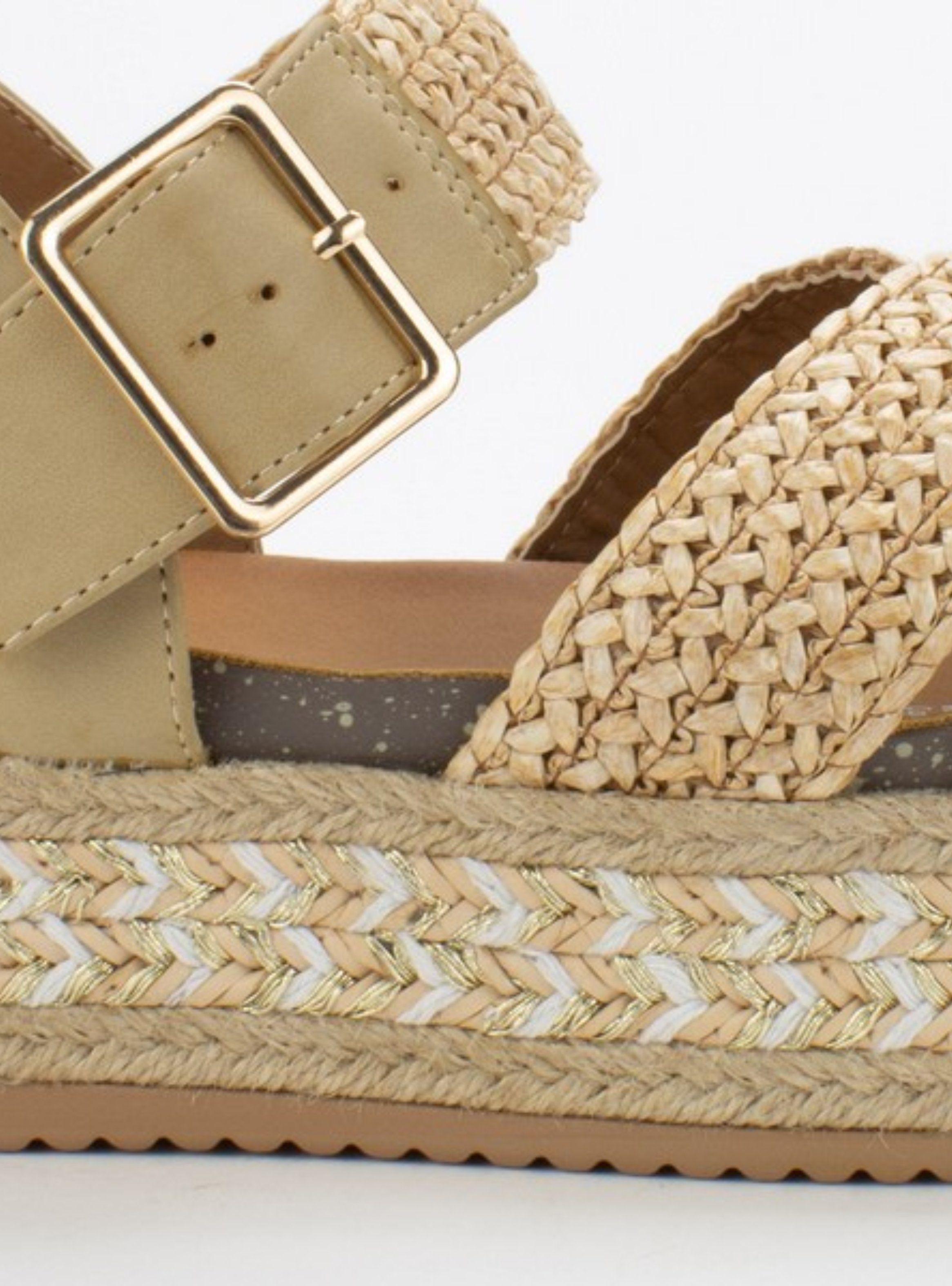 Sandalia Agua de Coco Elodie Beige-2